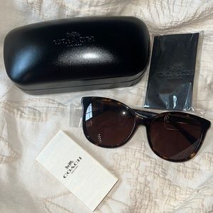 Authentic Brown Coach Sunglasses